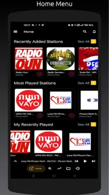 Radio KH android App screenshot 1